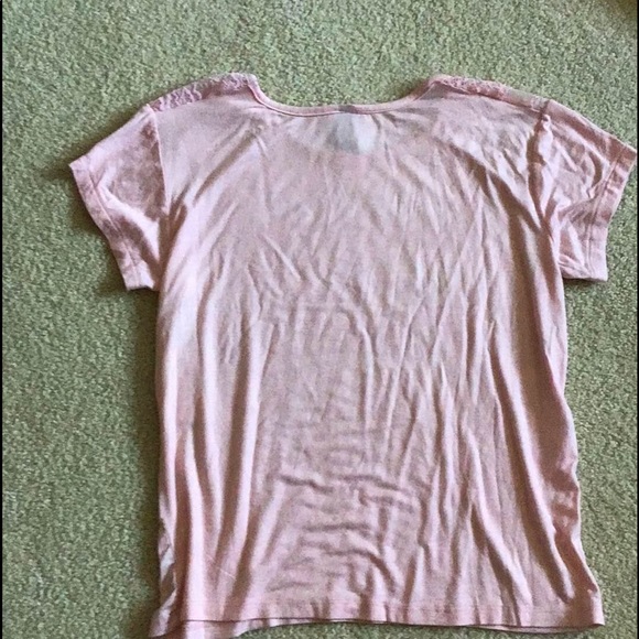 SOLD - Bebe Pink Logo Top - Small - Picture 6 of 7